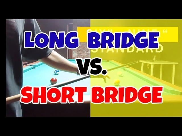 TIPS FOR LONG BRIDGE AT SHORT BRIDGE SA BILLIARD#billiards #cuesport #pool#trickshot #snooker