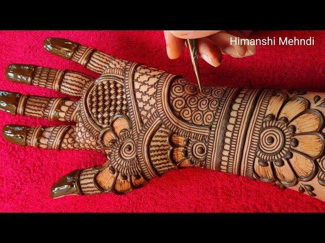 karwachauth special mehndi designs full hand | mehandi ka design | mehndi design simple mehdi mehndi