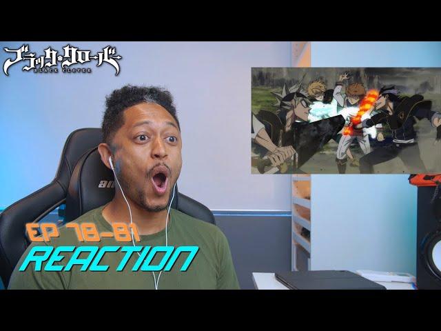 Finral vs Langris! Black Clover Episode 78 - 81 Reaction