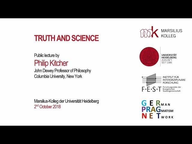 Philip Kitcher: Truth and Science