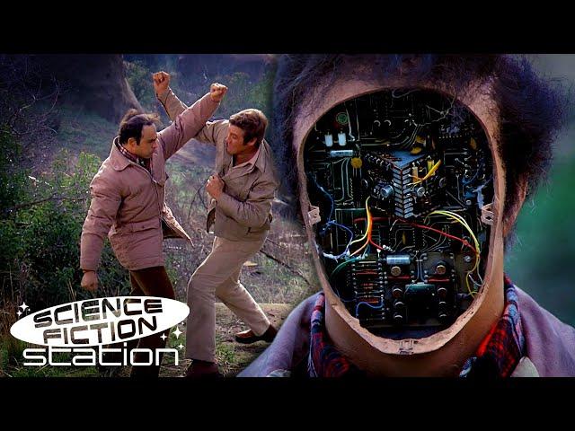 Steve Austin Fights The Robot Major Sloan | The Six Million Dollar Man | Science Fiction Station