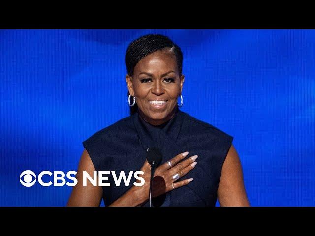 5 moments from Michelle Obama's speech at the 2024 DNC