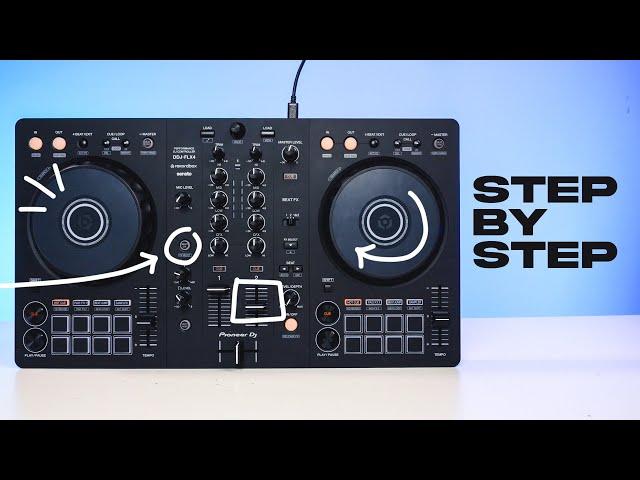 Getting Started With The DDJ FLX4 - Beginner DJ Tutorial