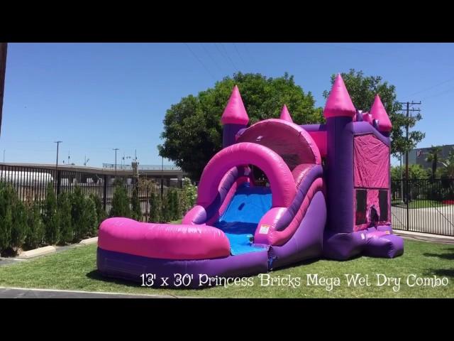 JumpOrange Princess Bricks Mega (5 in 1) Wet Dry Combo