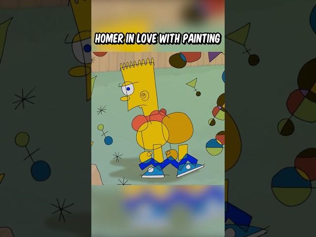 Homer in love with painting