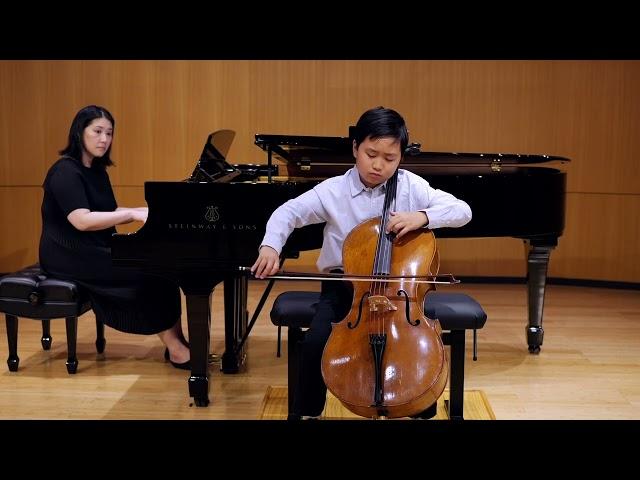 Haydn concerto in C Major , 1st movement, Richard Wang