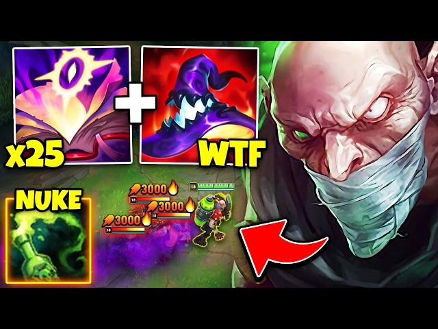 WHEN SINGED HITS 25 MEJAIS STACKS, HIS POISON MELTS YOU LIKE BUTTER! (850+ AP)