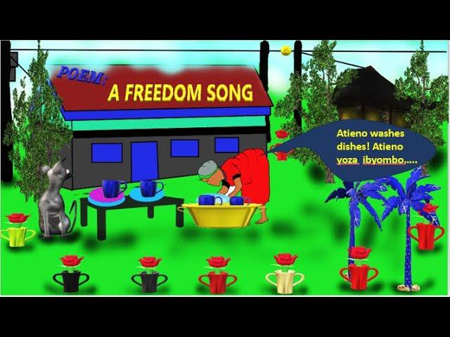 The Poem: A Freedom song well explained in Kinyarwanda// ubusesenguzi bwimbitse-ibibazo -ibisubizo