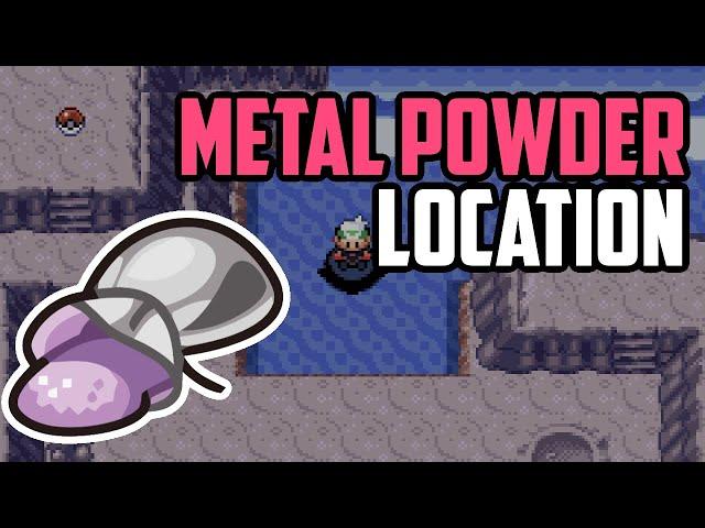 Where to Find Metal Powder - Pokémon Emerald