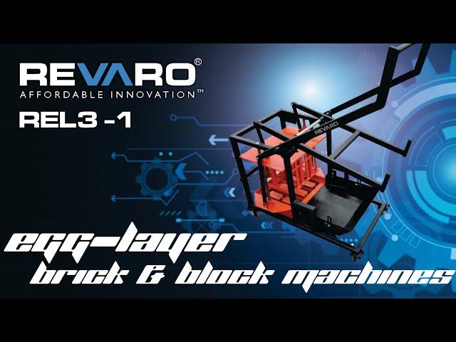 Revaro REL3-1 Egg-layer brick making machine