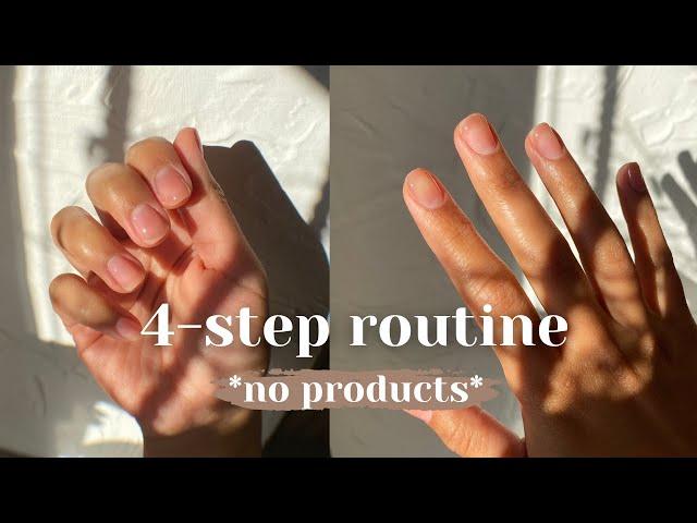 Nail Care Routine | How to make natural nails look good