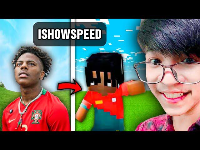 ប្រកួតសាងសង់.....IShowSpeed !!!