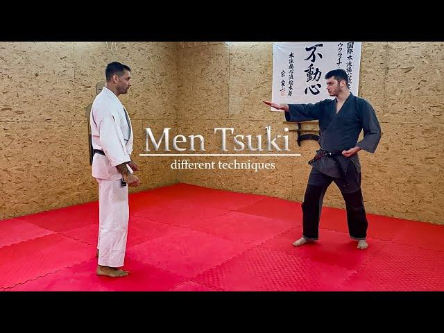 [Men tsuki - different techniques / Motoha Yoshin Ryu Jujutsu]
