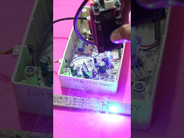 How to write or engrave using high power 2.5 watt LASER