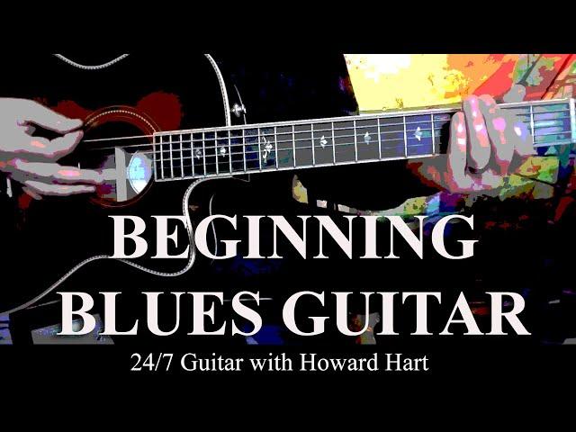 BEGINNING BLUES GUITAR LESSON - PART 1