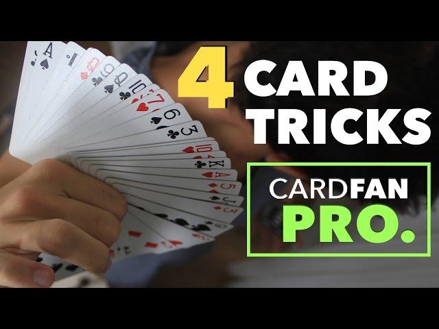 4 Easy Card Tricks to Fan the Cards Like a Pro