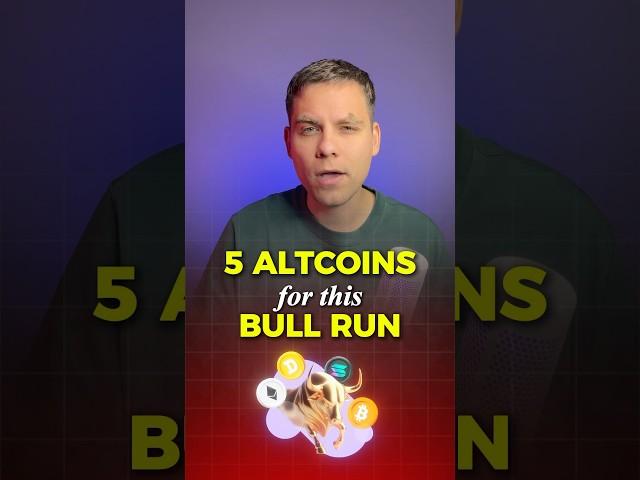 5 Altcoins For This BULL RUN 2025 #crypto #altcoins #bullrun #bitcoin