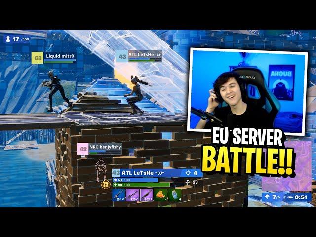 Mitr0 vs Benjyfishy vs LeTsHe in Solo FNCS Invitational!