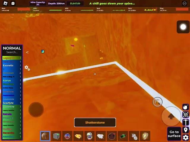 Rare ore find 38