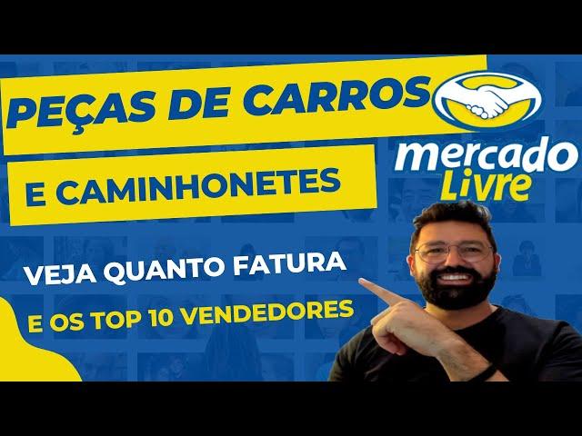 Vender Peças de Carros no Mercado Livre: Faturamento e Dicas sobre o Nicho  - Live #13