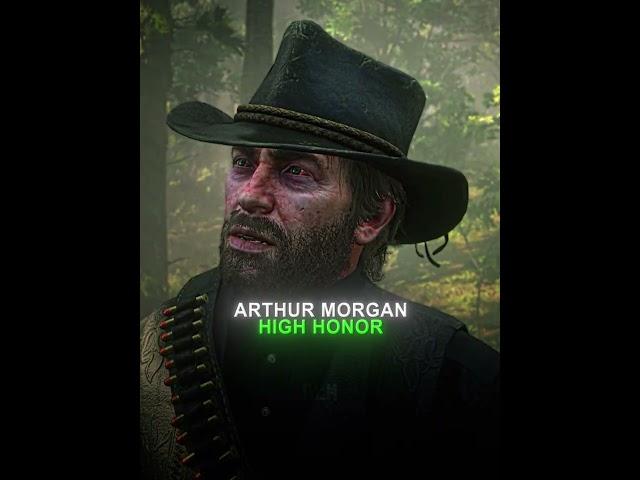 Low Honor Morgan | #shorts #rdr #rdr2