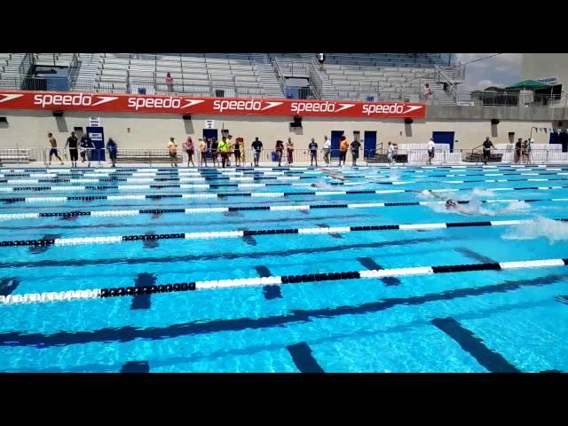 Michael Andrew going for 50 Fly Jr. World Record