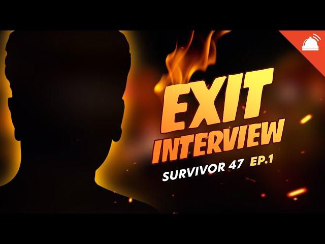 First Castaway Voted Out Exit Interview | Survivor 47