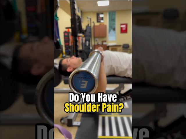 Fix Shoulder Pain With Bench Press (FOREVER)