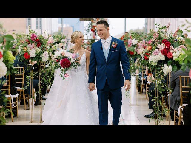 You Won't Believe How the Bride & Groom Met | Miracle Wedding at Indianapolis Artsgarden