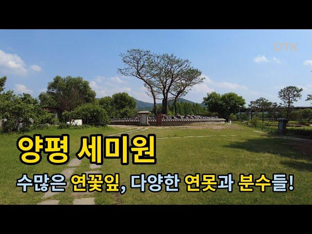 Yangpyeong Semiwon, Garden of Water and Flowers | South Korea travel