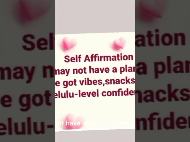#affirm with Afnan