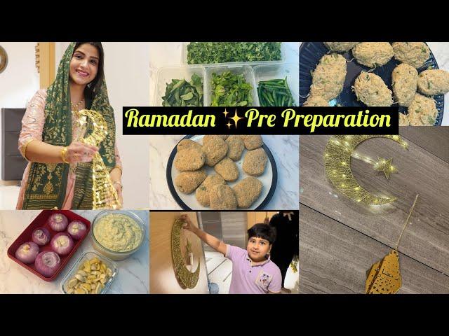  Ramadan Pre Preparation & Ramadan Shopping ️  Make & Freeze Malai Chicken Cutlets & Shami Kebab