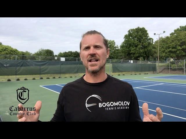 Director of Tennis, Alex Bogomolov Shares a Tennis Update