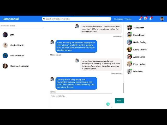 Realtime Chat App with React, Node.js, Socket.io | MERN Stack Messenger Clone