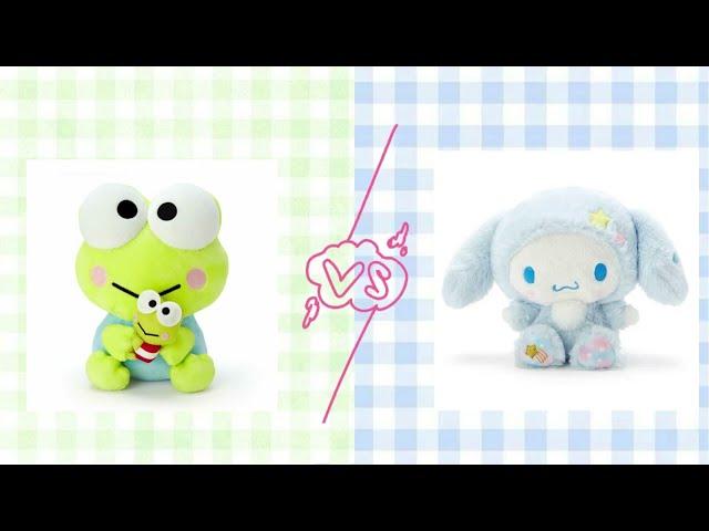 Keroppi vs Cinnamoroll