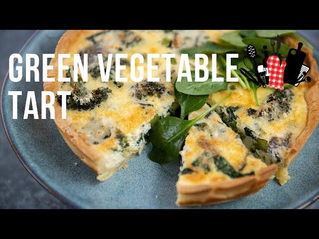 Green Vegetable Tart | Everyday Gourmet S11 Ep74