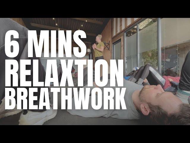 BREATHING Mechanics & DOWN REGULATION | 6min BREATHWORK Follow Along