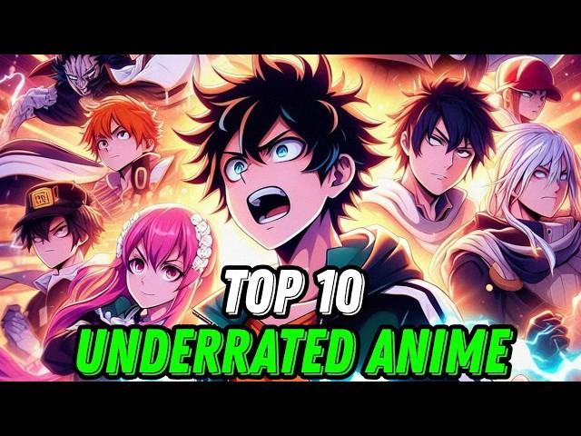 Top 10 Underrated Anime with OP MC You NEED to Watch When BORED