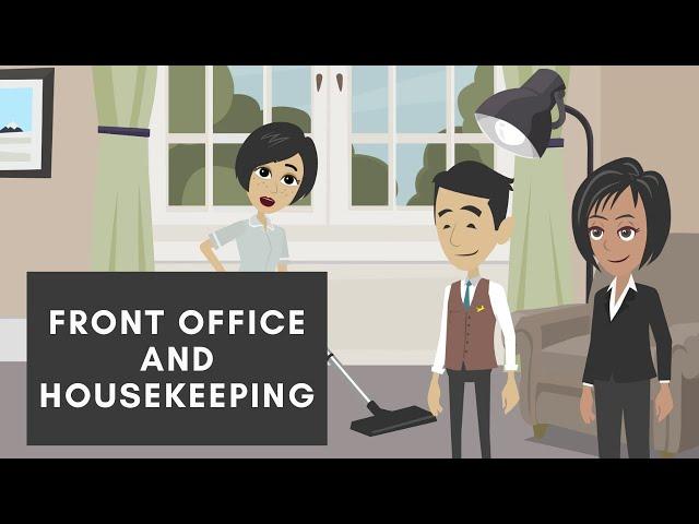 Front office and housekeeping coordination in a hotel | hoteltutor.com