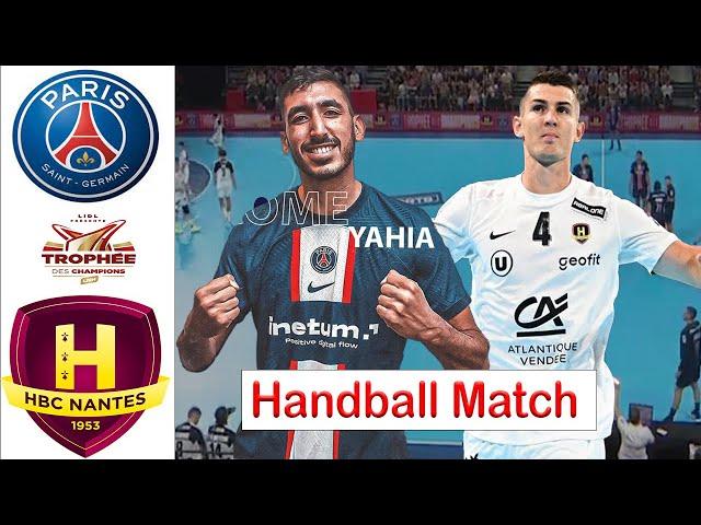 PSG Handball Vs HBC Nantes Handball Match Trophee des Champions 2024