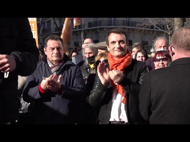 Rassemblement de Florian Philippot contre la "Corona folie" (27 février 2021, Paris) [4K]