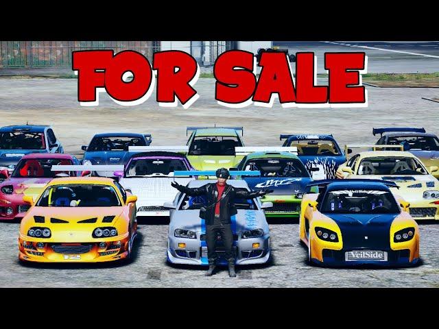 Selling all "FAST & FURIOUS CARS" in GTA 5 RP (800 Million)