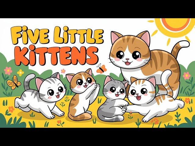  Sleepy Kittens | Playful animal songs | kitten meowing