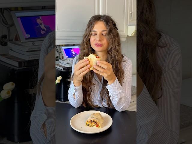 POV: you’re craving a burrito but want to keep it healthy #highproteinrecipes #burrito