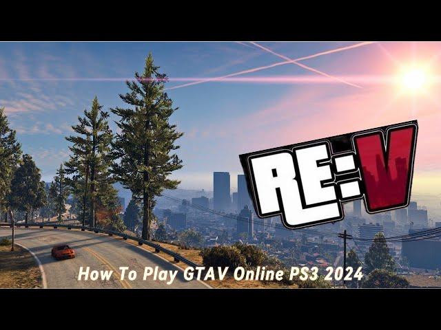 How To Play GTAV Online PS3 2024