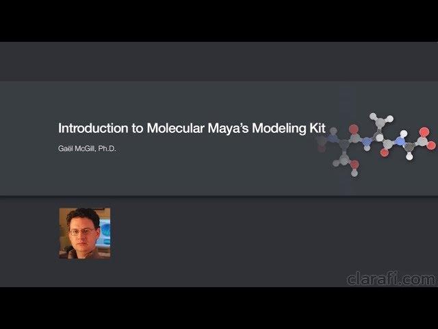 Introduction to Molecular Maya Modeling Kit - Clarafi Trailer