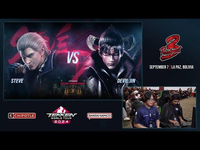 Abel Del Maestro (Steve) vs Qudans (Devil Jin) TWT 2024 - Punishment  3 - Losers Final