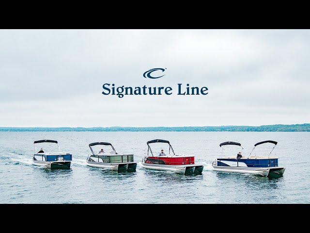 Crest Pontoon Boats | 2024 Signature Line