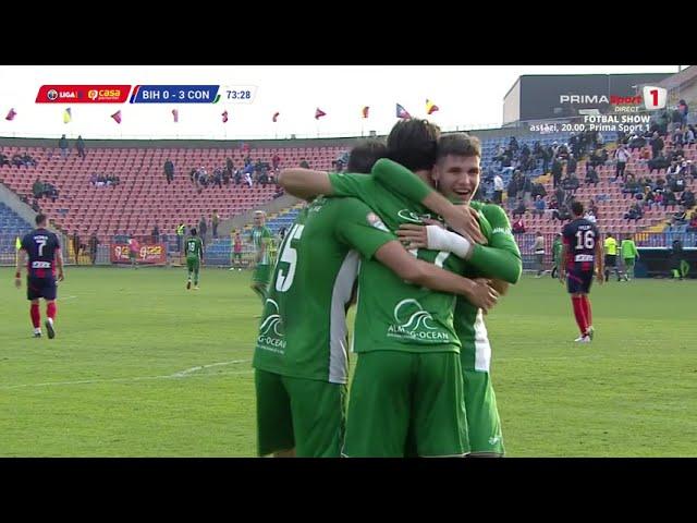 REZUMAT Liga 2: FC Bihor - Concordia Chiajna 0-4. Execuţie cu public şi portar eliminat