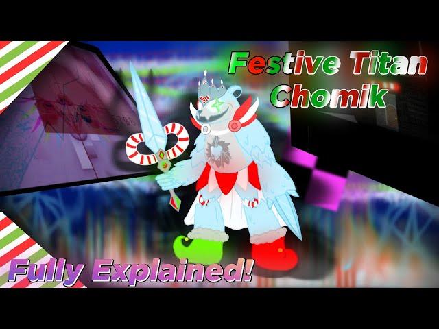 Festive Titan Chomik EXPLAINED - Find The Chomiks (Roblox) (CHRISTMAS UPDATE)